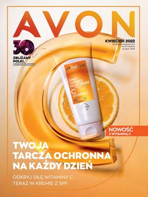 okładka katalogu Avon kampania 4, kwiecień 2022