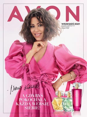 okładka katalogu Avon kampania 9, wrzesień 2021