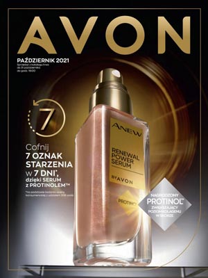 okładka katalogu Avon kampania 10, październik 2021