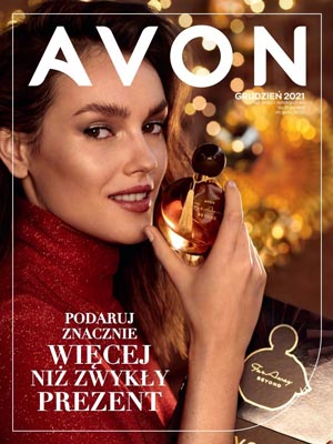 okładka katalogu Avon kampania 12, grudzień 2021