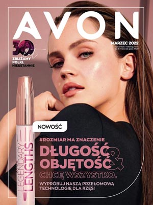 okładka katalogu Avon kampania 3, marzec 2022