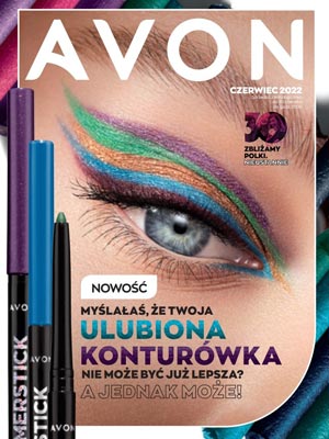 okładka katalogu Avon kampania 6, czerwiec 2022