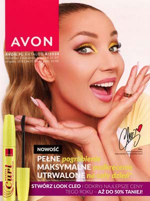 okładka katalogu Avon Kampania 8, sierpień 2024