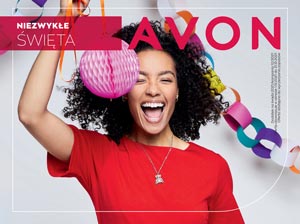 Okładka Avon Minikatalog Niezwykłe Święta Kampania 12, Grudzień 2021